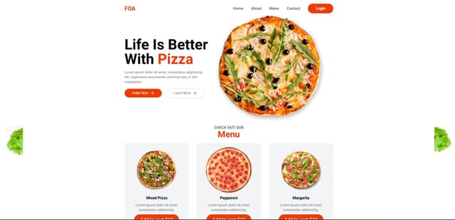 Food Ordering App