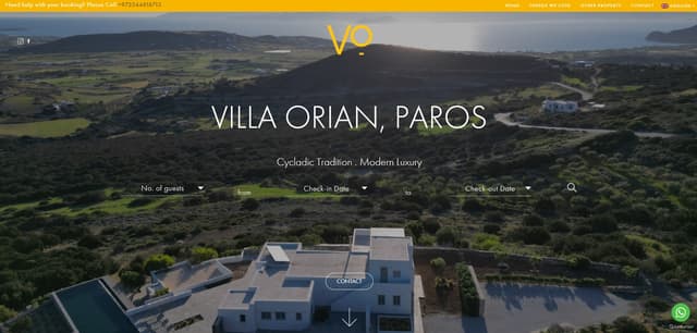 villa orian paros